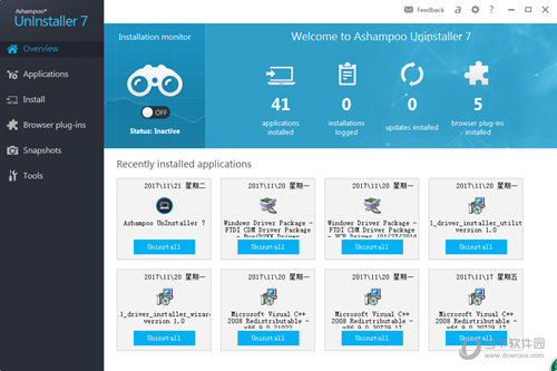 Ashampoo UnInstaller7(系统卸载软件) V7.00.00 免费版下载
