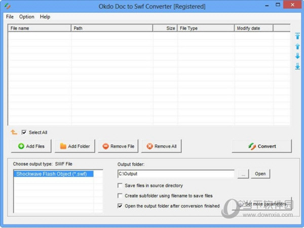 Okdo Doc to Swf Converter