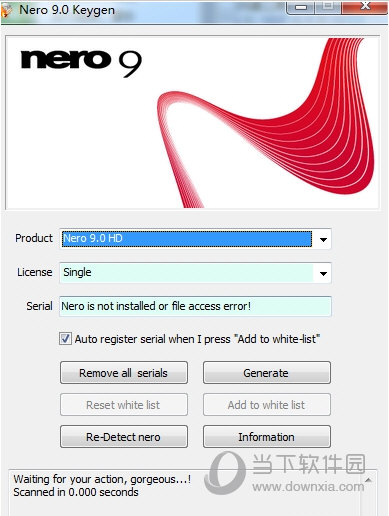 Nero9序列号注册机