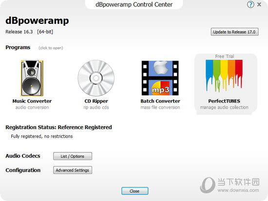 dBpowerAMP Control Center