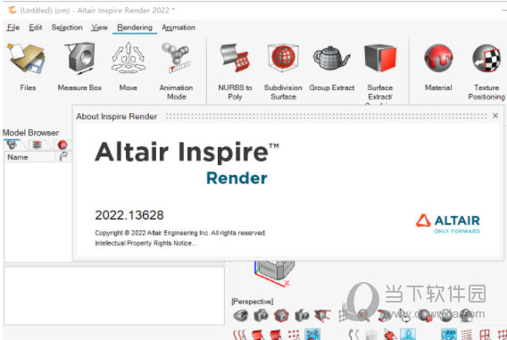 Altair Inspire Render2022