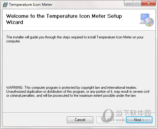 Temperature Icon Meter