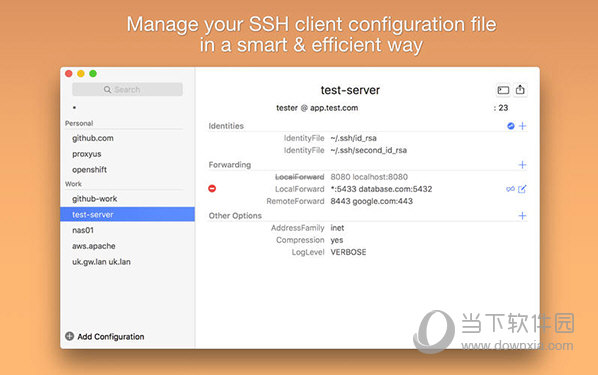 SSH Config Editor Mac版