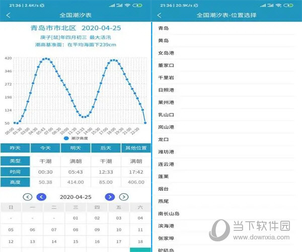 全国潮汐表