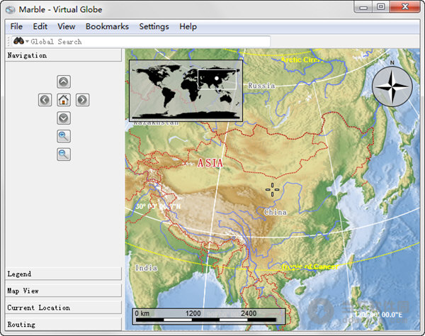 Marble Virtual Globe