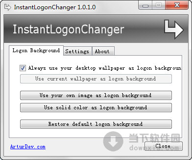 InstantLogonChanger