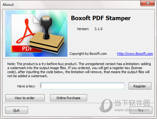 Boxoft PDF Stamper