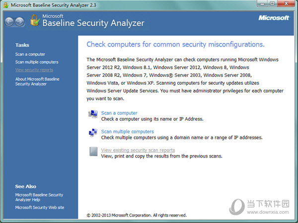 Microsoft Baseline Security Analyzer