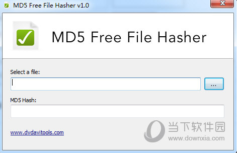 MD5 Free File Hasher