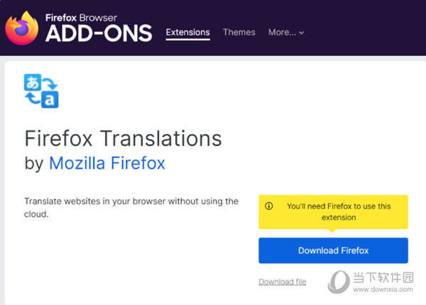 Firefox Translations