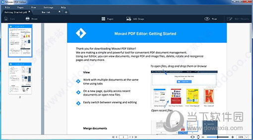 Movavi PDF Editor