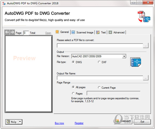 AutoDWG PDF to DWG Converter