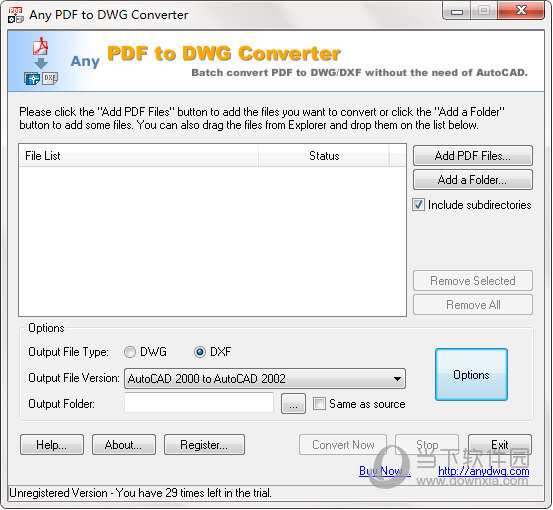 Any PDF to DWG Converter