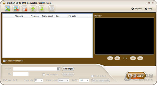 iPixSoft GIF to SWF Converter