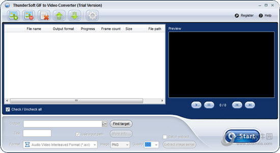 ThunderSoft GIF to Video Converter