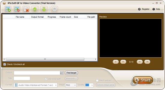 iPixSoft GIF to Video Converter