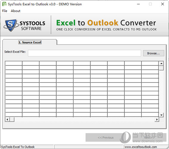 SysTools Excel to Outlook