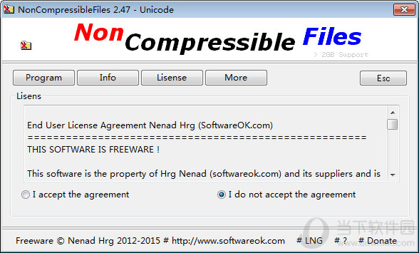 NonCompressibleFiles