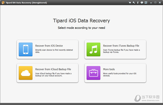 Tipard iOS Data Recovery