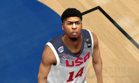 nba2k14安东尼逼真面补