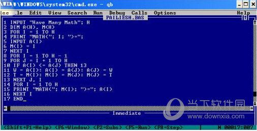 Qbasic Win7