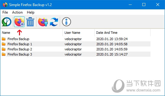 Simple Firefox Backup