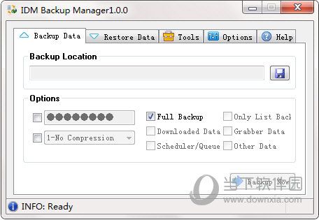 IDM Backup Manager