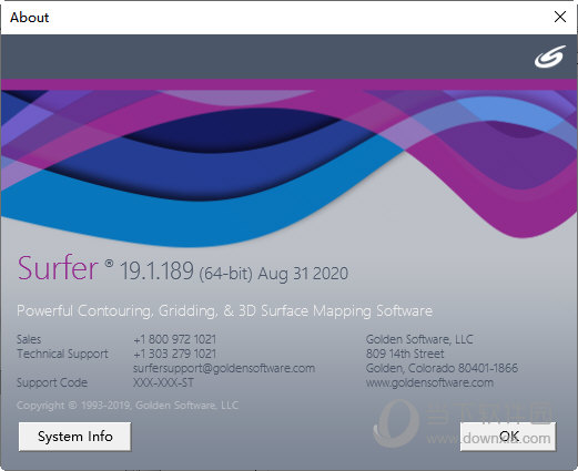 Golden Software Surfer汉化破解版