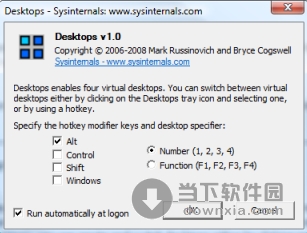 Sysinternals Desktops (Linux虚拟桌面)