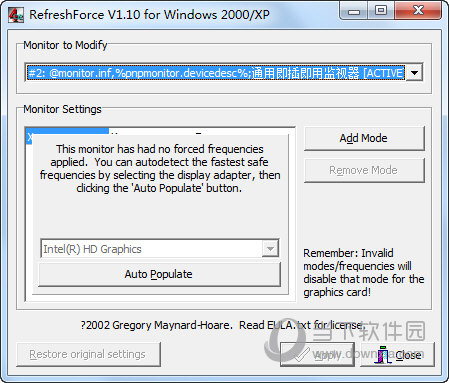 RefreshForce Win7