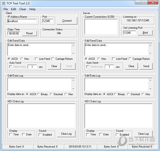 TCP Test Tool