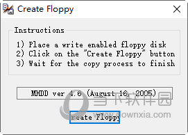 Create Floppy