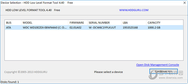 HDD LLF Low Level Format Tool