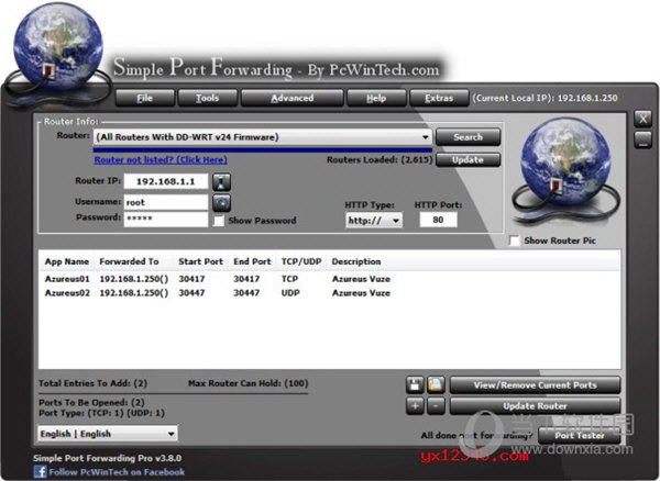 simple port forwarding