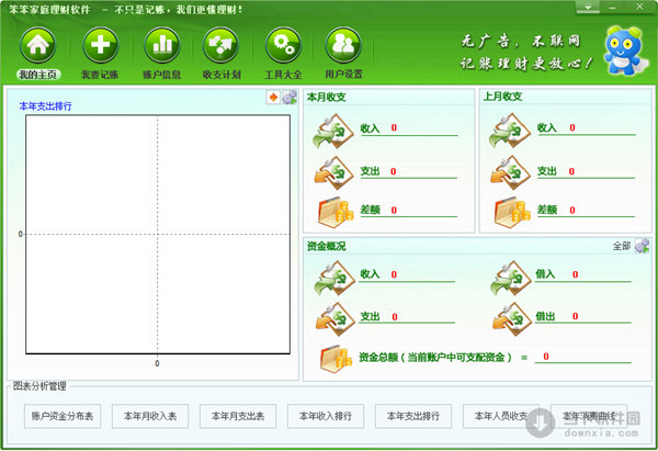 笨笨家庭理财软件