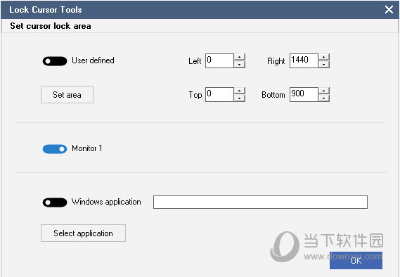 Lock Cursor Tools