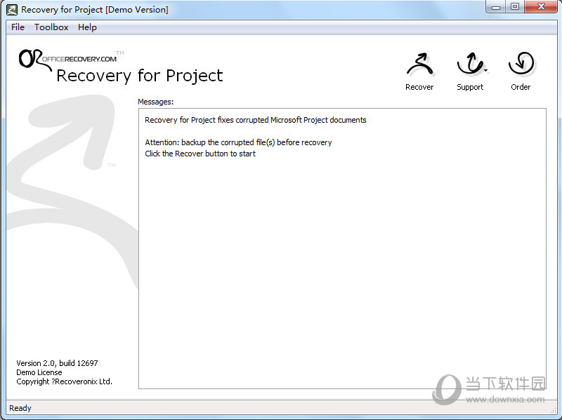 Recovery for Project