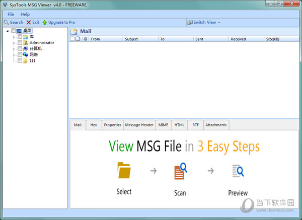 SysTools MSG Viewer