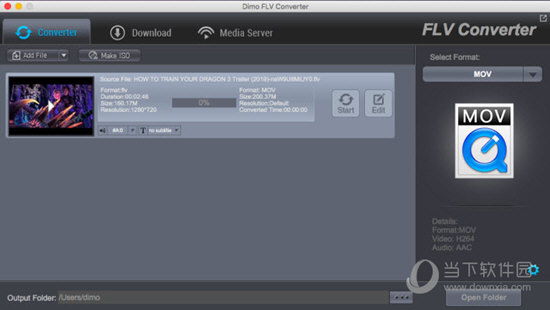 Dimo FLV Video Converter