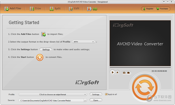 iOrgsoft AVCHD Video Converter