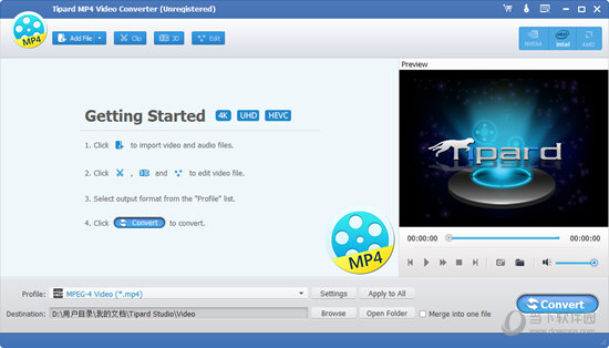 Tipard MP4 Video Converter