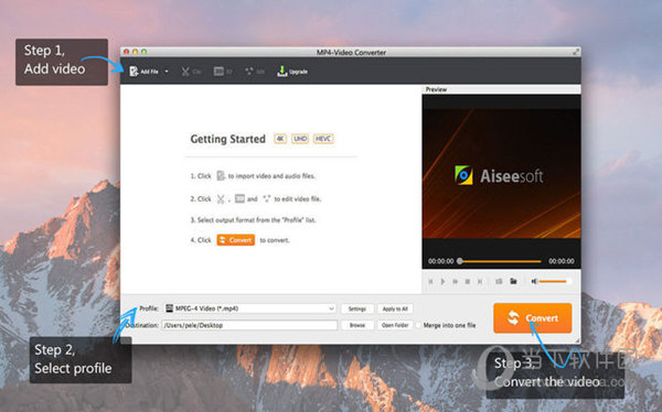 MP4 Video Converter Mac版