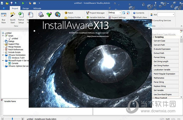 InstallAware Studio Admin X13