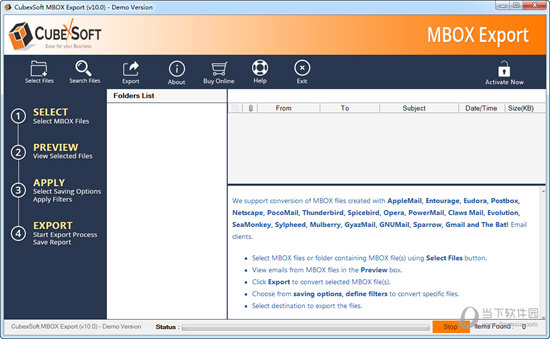 CubexSoft MBOX Export