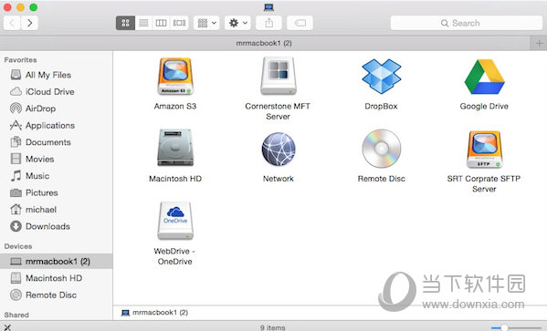 WebDrive Mac版