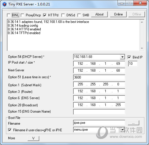 Tiny PXE Server