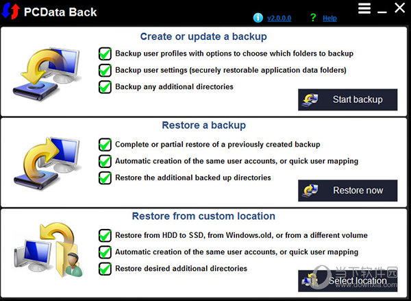 PCData Back