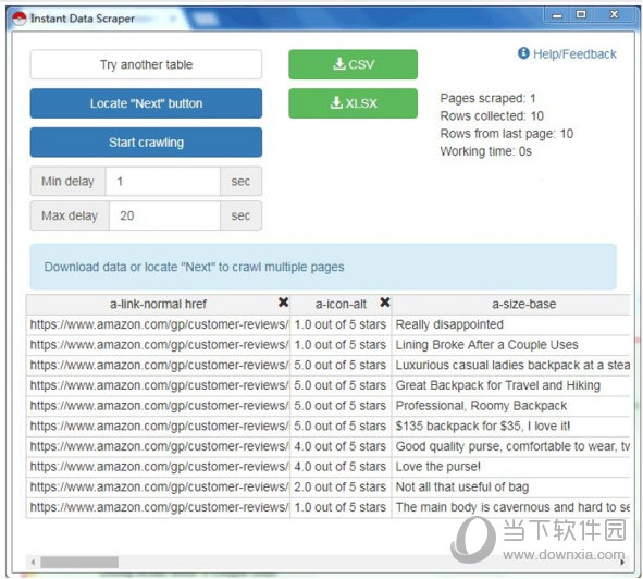 Instant Data Scraper