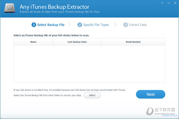 Any iTunes Backup Extractor