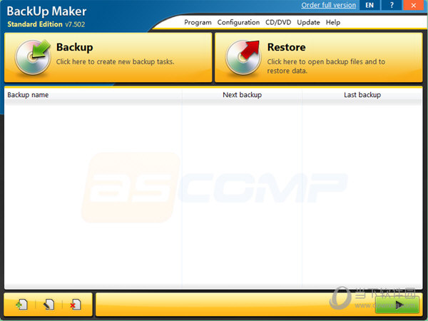 BackUp Maker Standard Edition